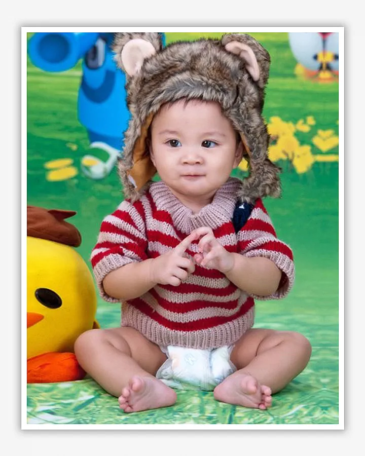 可愛嬰兒照片-泰迪熊造型服-寶寶照ptt