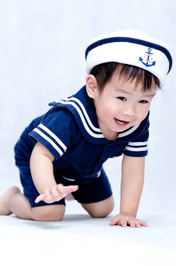 寶寶照風格-寶寶攝影-海軍造型服