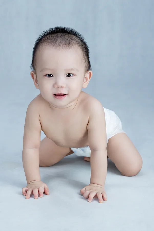 寶寶攝影-1歲雙胞胎-嬰兒尿布照-男生