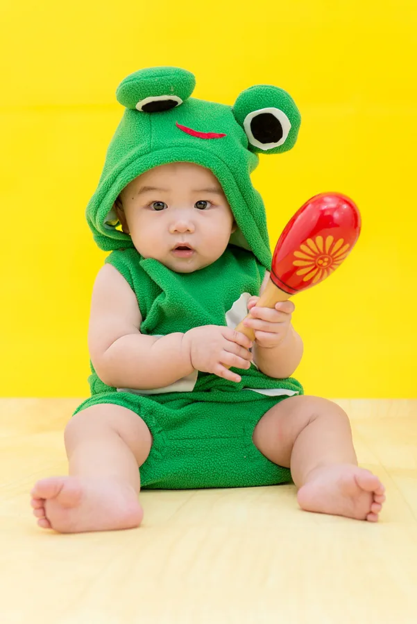 嬰兒寫真-10M-可愛寶寶照片-青蛙裝