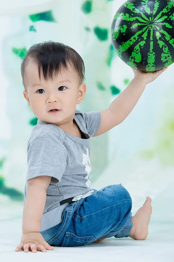 兒童藝術照-便服-1歲男生-嬰兒照片