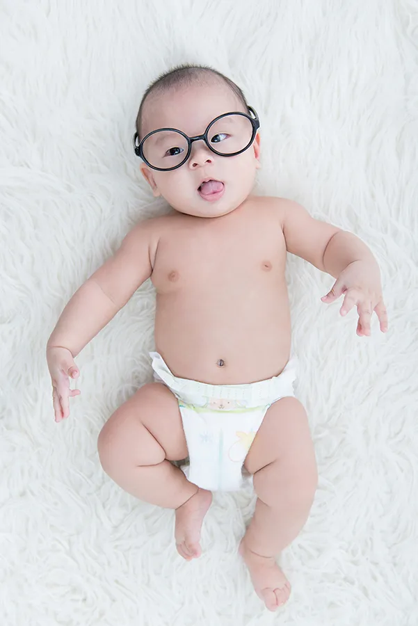 寶寶攝影-可愛的寶寶-男-4M-棚拍