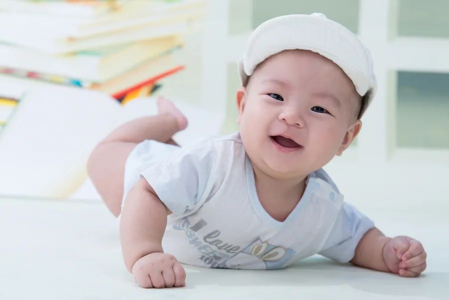 可愛嬰兒照片-寶寶照推薦-4M-帽子