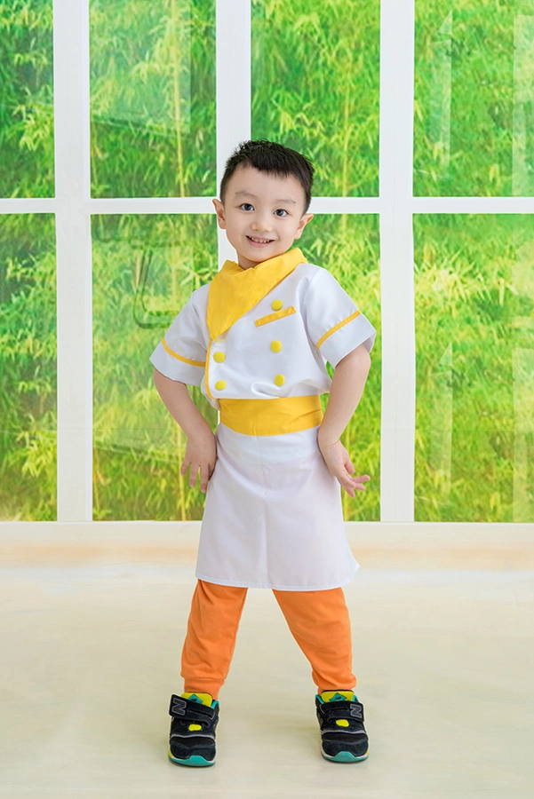寶寶攝影ptt-三歲男生-廚師服-棚拍