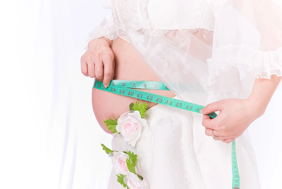 韓國孕婦照-白色造型服-孕婦寫真服裝