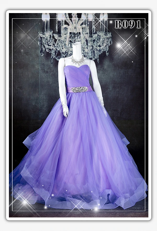便宜禮服出租,淺紫色,俏麗造型,公主風