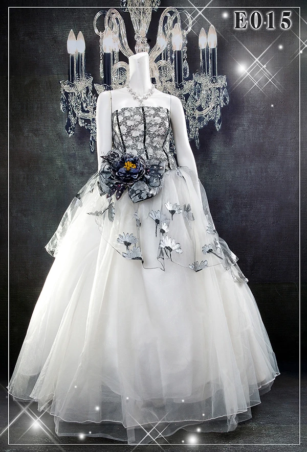 胖新娘婚紗-黑色蕾絲-珠工-齊地款-大尺碼婚紗推薦